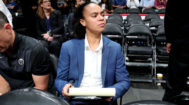 Kristi Toliver became the first active WNBA player to join NBA coaching staff.