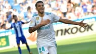 Dani Ceballos celebrating a goal against Alaves
