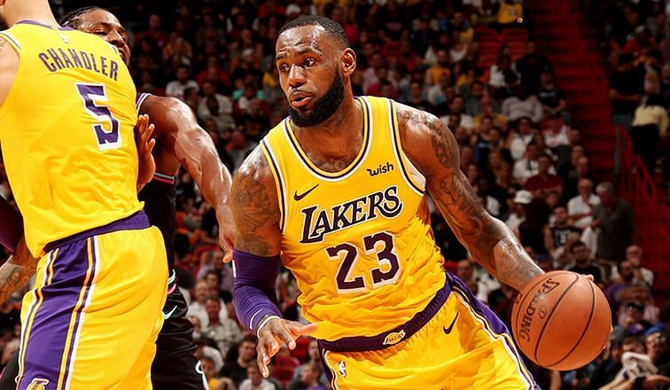 LeBron James dropped 51 points to help the Lakers defeat the Heat