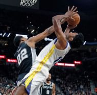 Rudy Gay was on fire from the field