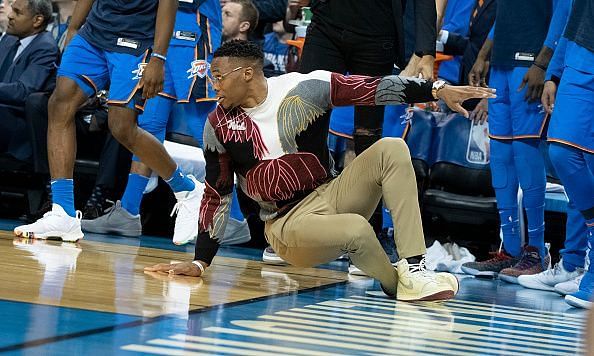 Westbrook has missed a large part of the season through injury