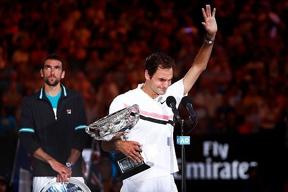 Roger Federer became the second oldest Grand Slam winner in the Open Era after Australia&#039;s Ken Rosewall
