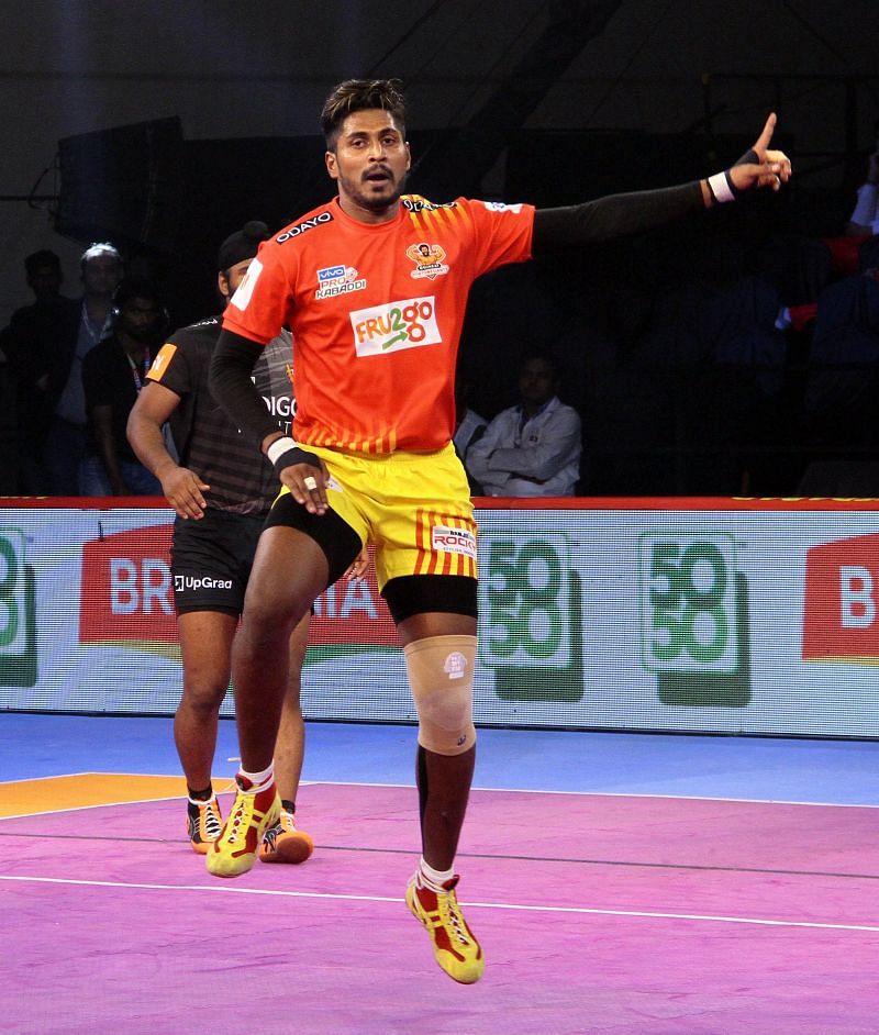 Prapanjan's 10 points helped Gujarat pull away from U Mumba