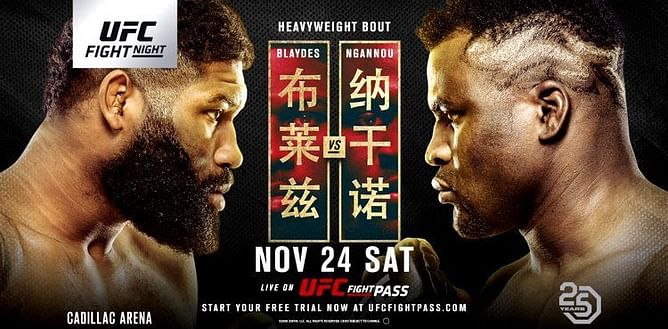 UFC Fight Night 141: Blaydes vs. Ngannou 2 Results - Main Card Results and Video Highlights
