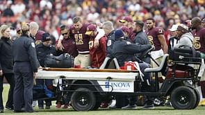 Redskins QB Smith carted off after gruesome ankle injury