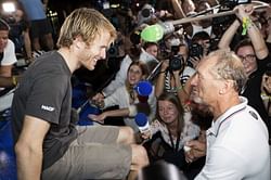 Joyon sets Route du Rhum record after gripping finish