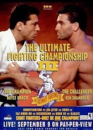 UFC 3: Promoted around Gracie and Shamrock