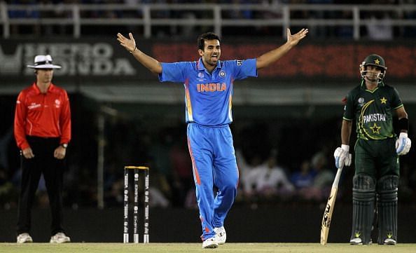 Zaheer was India&#039;s go-to bowler in the 2011 World Cup