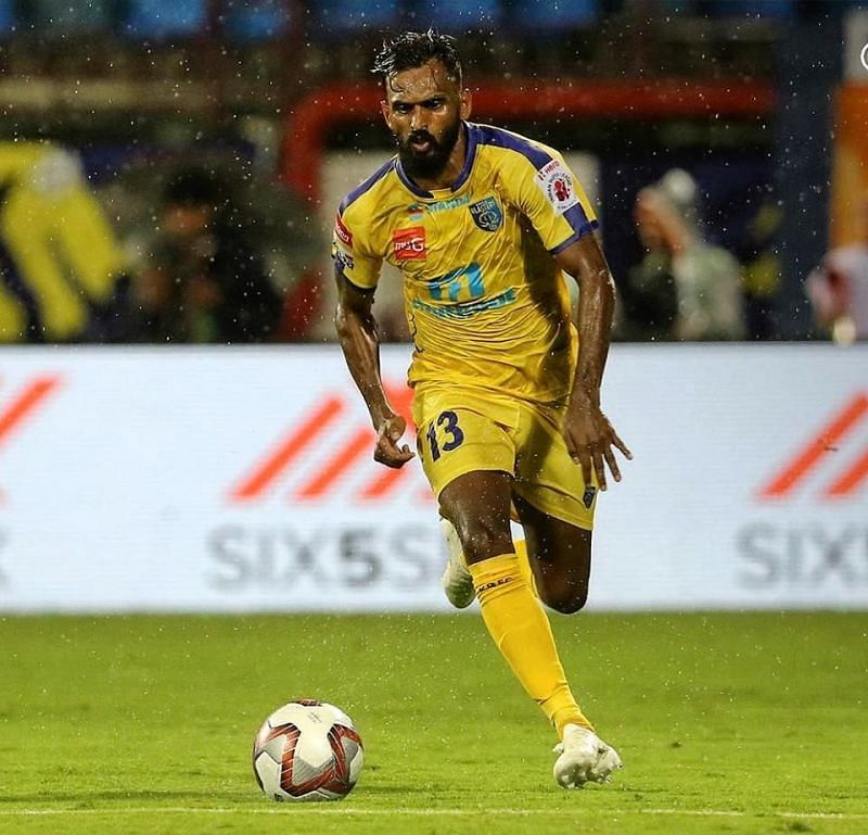 C K Vineeth has been the top scorer for Kerala Blasters in ISL