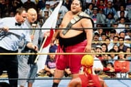 Yokozuna loses his WWF World Heavyweight Championship after overcoming Bret Hart