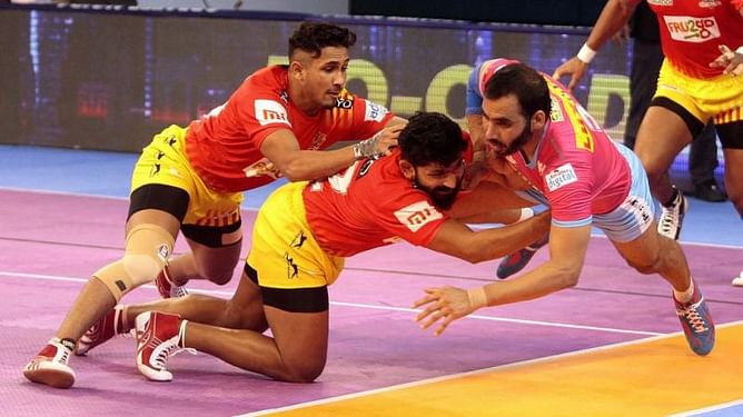 Pro Kabaddi League 2018, Match 45: Player Ratings - Gujarat Fortunegiants vs Jaipur Pink Panthers