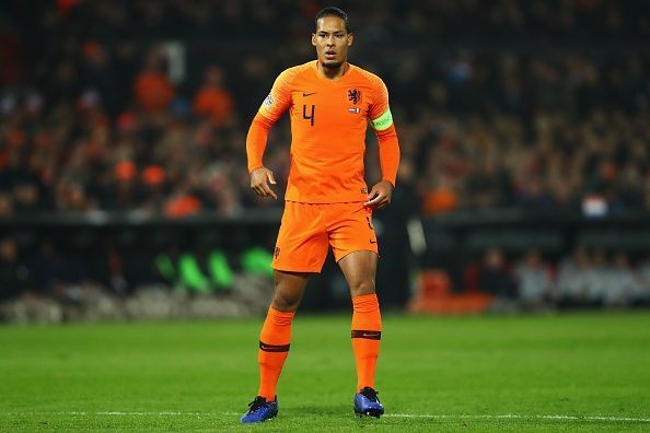 Virgil van Dijk scored a goal for