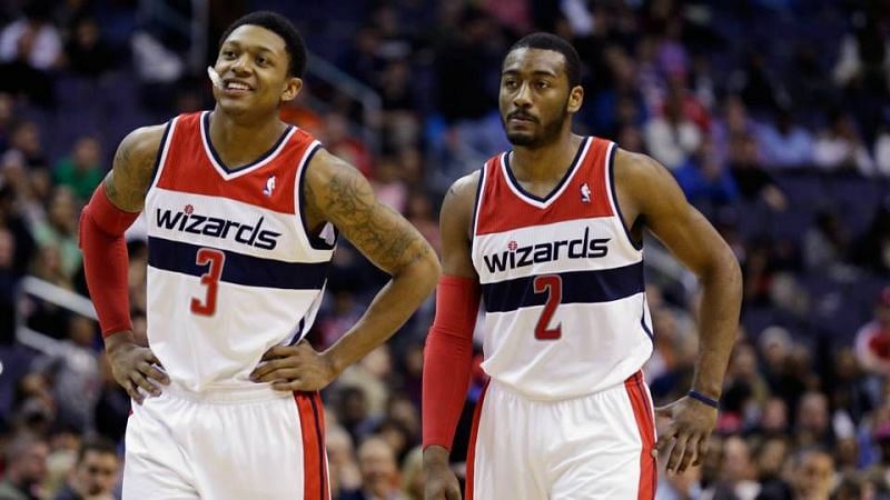 Wizards Bradley Beal and John Wall