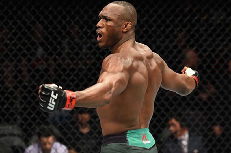 Kamaru Usman could be looking at a title shot if he can defeat Dos Anjos