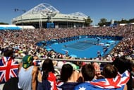 Margaret Court Arena - before construction of the roof