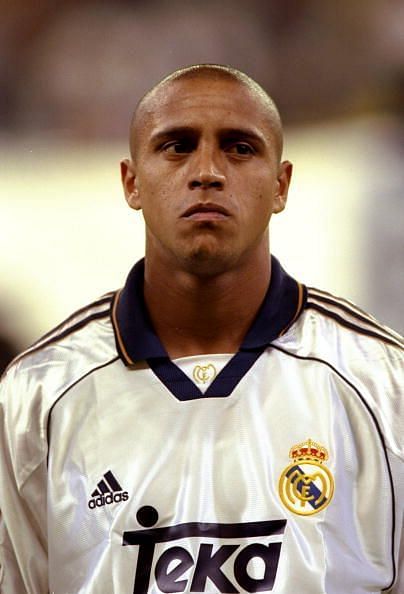 Roberto Carlos of Real Madrid