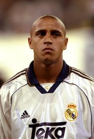 Roberto Carlos of Real Madrid