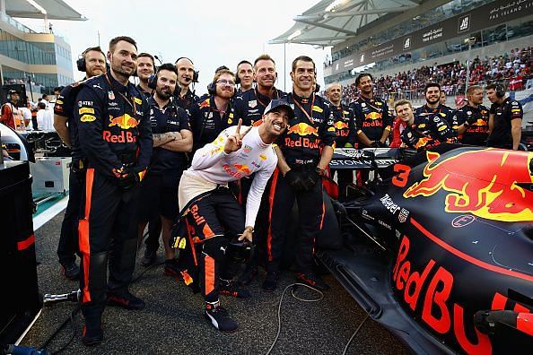 Final photos before the end of the Red Bull journey for Ricciardo