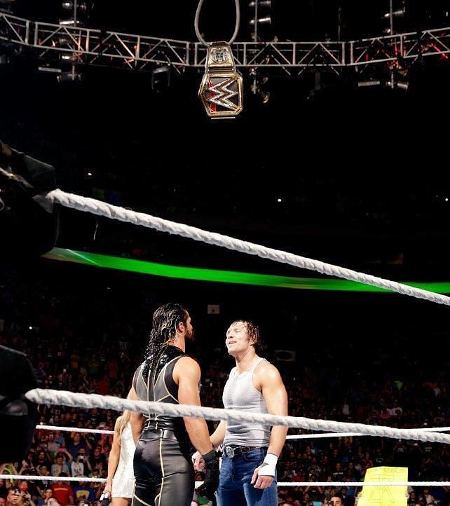 The two have earlier clashed in a ladder match for the WWE World Heavyweight Championship