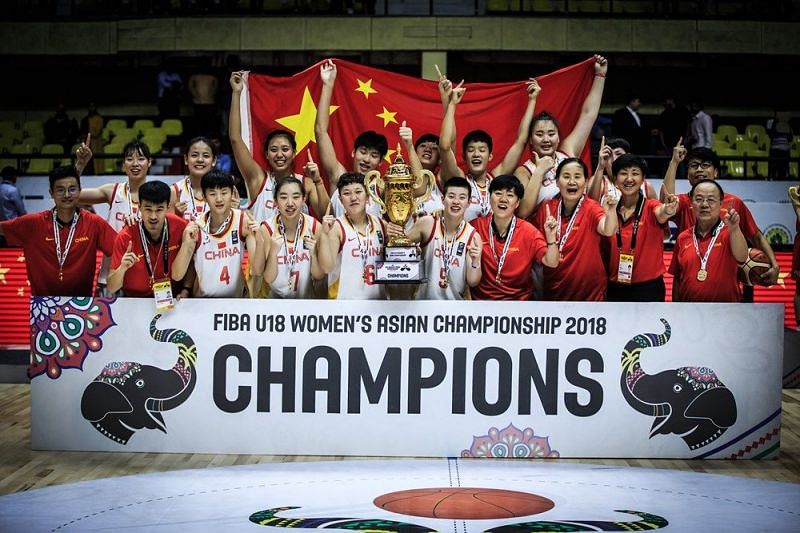 China won their 16th title overall (Image Courtesy: FIBA)