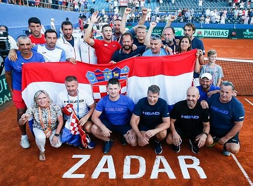 Croatia v USA - Davis Cup by BNP Paribas World Group Semi Final: Day Three