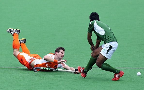 Sander Baart in action against Pakistan
