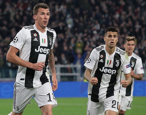 Mandzukic netted his 21st Champions League goal - sealing Juventus&#039; passage into the knockout stages