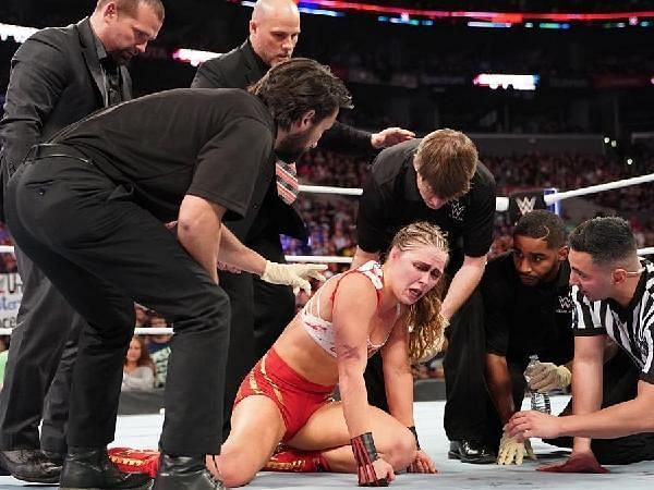 Rousey has not looked like the machine which she was in the UFC