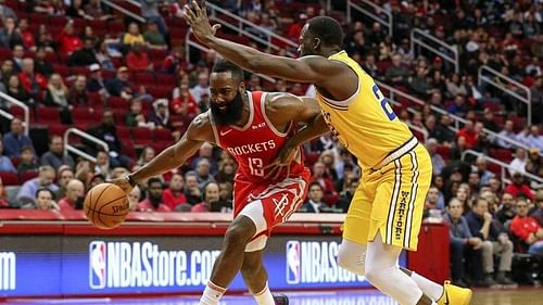 Warriors got blownout by the Rockets. Credit:Khou.com