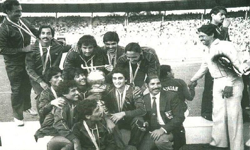Pakistan lifted the World Cup trophy on Indian soil in 1982