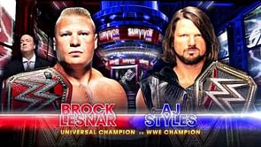 WWE Survivor Series: Brock Lesnar vs AJ Styles - Who will win vs Who should win
