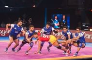 Surender Nada with an ankle hold