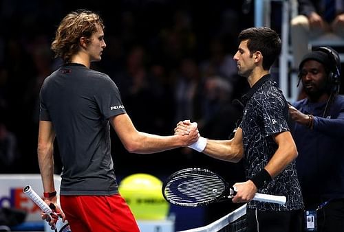 Novak Djokovic and Alexander Zverev will play the Final of 2018 ATP World Tour Finals.