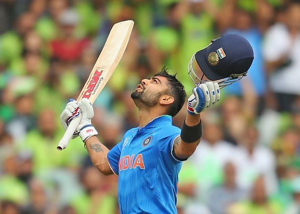 Kohli became the first Indian batsman to hit centuries in 3 consecutive ODIs