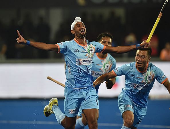 Mandeep Singh scored the opening goal in India&#039;s campaign at the 2018 World Cup