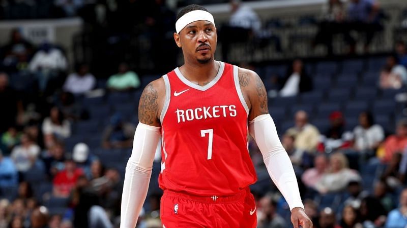 Carmelo Anthony is on the lookout for a new team after just 10 games with the Rockets