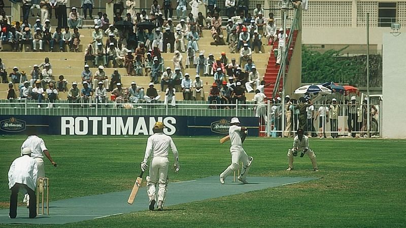 India vs Pakistan in Rothmans Asia Cup clash.