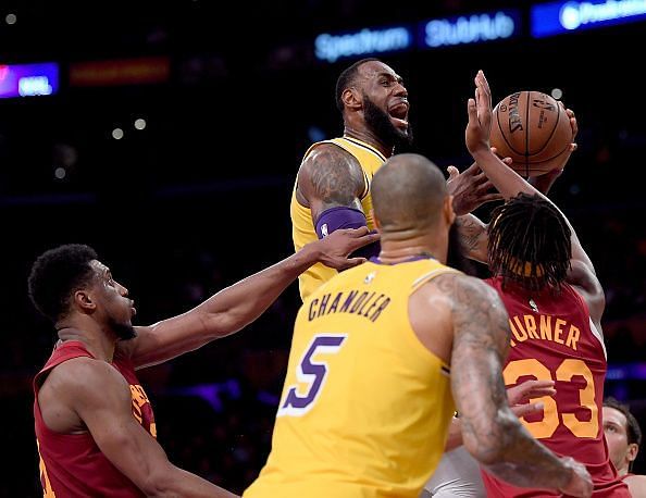 LeBron James has been superb for the Lakers