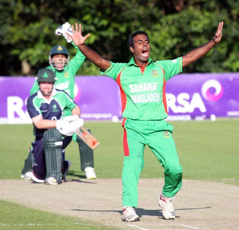 The Irish batsmen had no clue to tackle the Bangladeshi spinner at Belfast