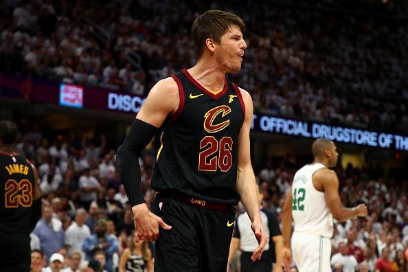 Korver averaged 9.2 points per game last season