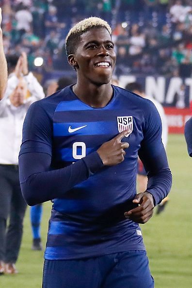 Gyasi Zardes scored a hat-trick in the league game