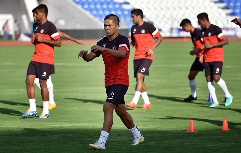 Sunil Chhetri, India forward, has thrilled fans with his fabulous display for Bengaluru FC