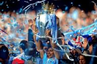 Aguero was the hero in helping City land their first title.