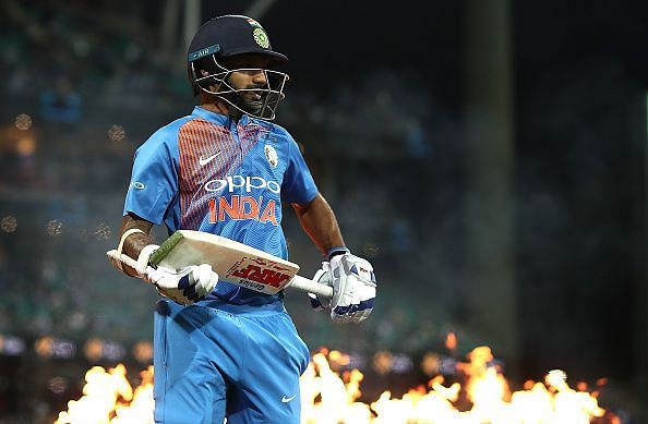 Dhawan set the stage on fire yet again