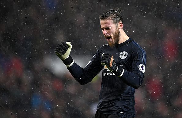 De Gea will be staying at Old Trafford for at least one more year