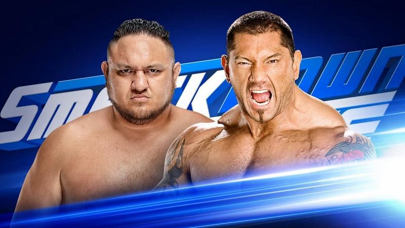 Samoa Joe vs Batista is the one match the WWE Universe would love to see at WrestleMania 35