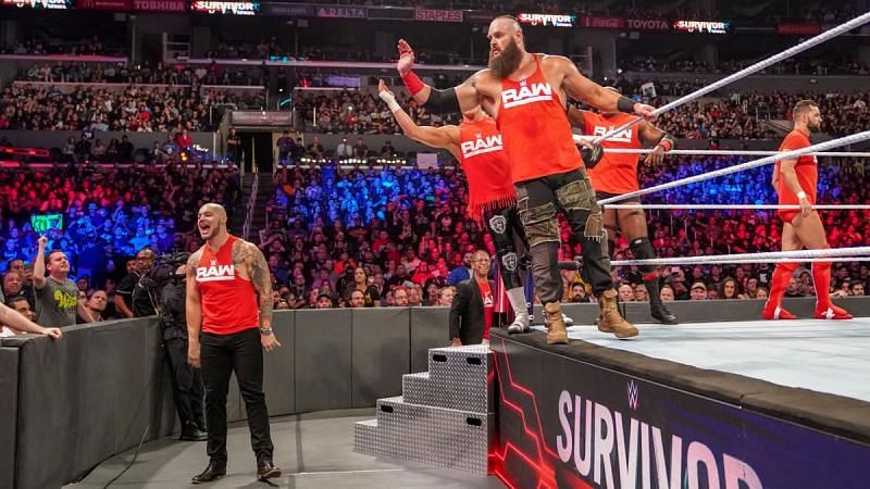 Team RAW was in dominant form at Survivor Series