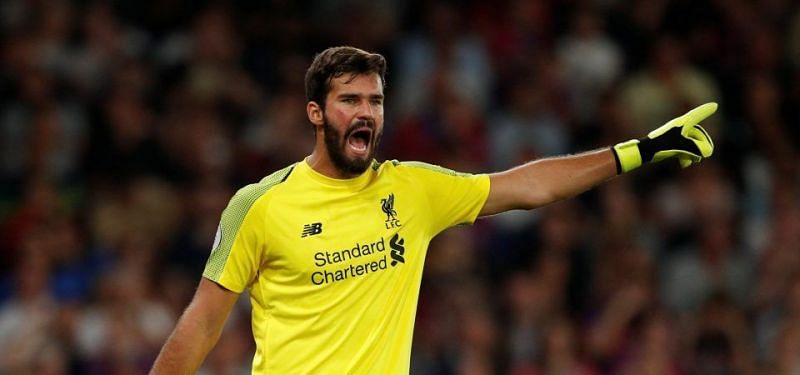 Alisson Becker wins the Goalkeeper of the year award