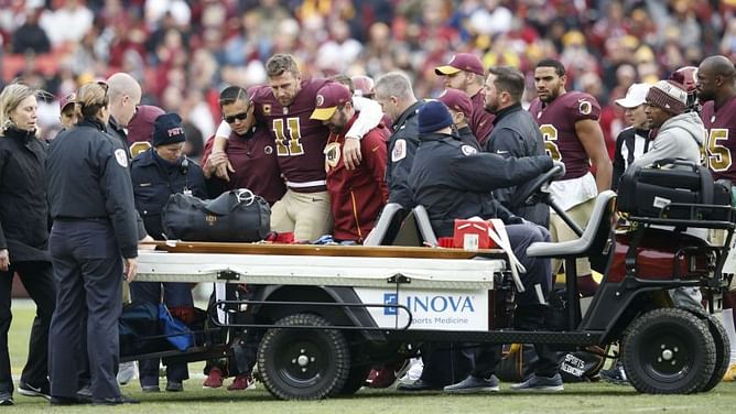Theismann: Smith leg break 'heart-wrenching' to watch