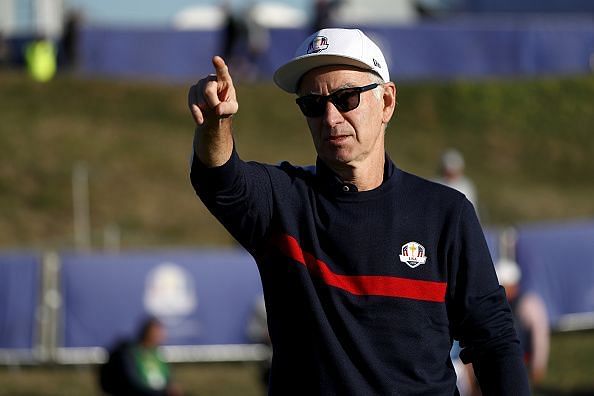 John McEnroe at the 2018 Ryder Cup